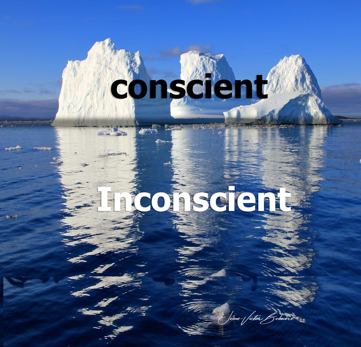 Iceberg conscient inconscient