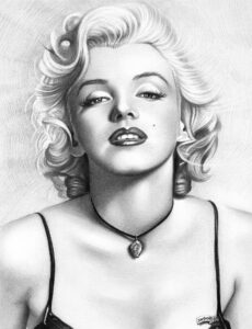 Marilyn Monroe by cotehy