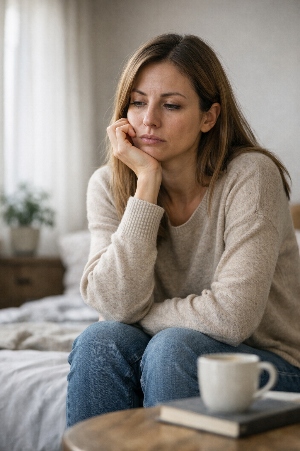 Relation de couple, solitude et désillusion affective Pr Jean-Victor Belmère - Rabat - Maroc - ZOOM 3 Lorsque cet entre-deux émotionnel s’installe, beaucoup de femmes n’osent pas consulter.
Parce qu’elles ne vont « pas si mal que ça ».
Parce qu’il n’y a pas de crise visible.
Parce qu’elles ont appris à relativiser.