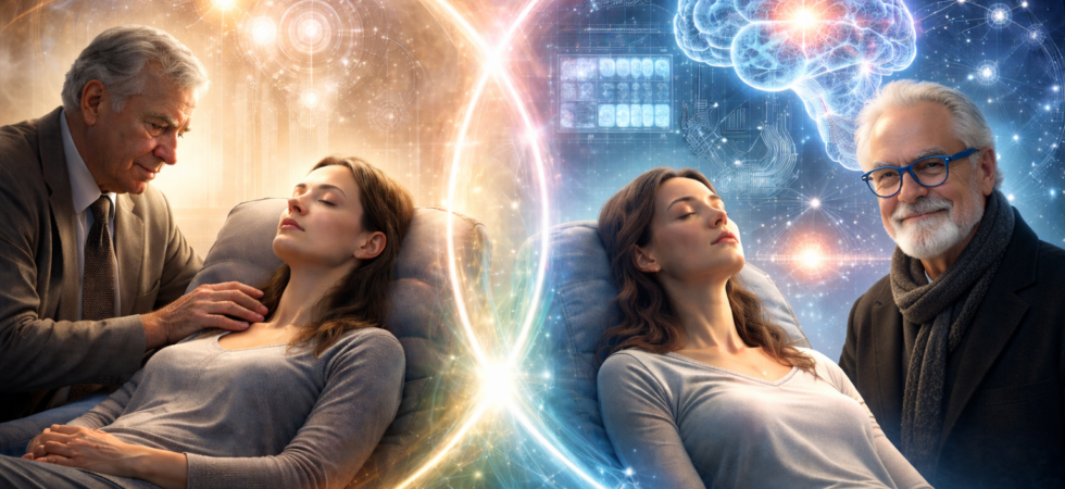 L’hypnothérapie moderne évolue à la lumière des neurosciences contemporaines. Si Milton Erickson a révolutionné l’hypnose clinique par son approche permissive et centrée sur le langage, les données actuelles en IRM fonctionnelle, connectivité cérébrale et régulation autonome invitent à un changement de paradigme. L’approche Corps-Conscience replace la physiologie – tonus vagal, variabilité cardiaque, sécurité neurophysiologique – au cœur de la transformation thérapeutique. Cette évolution propose une hypnose intégrée, fondée sur la régulation autonome et la plasticité neuronale, particulièrement adaptée aux traumatismes complexes et aux troubles anxieux sévères. Dr Jean-Victor Belmère