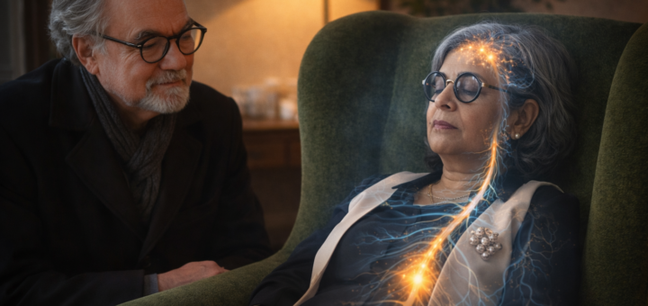 Dans l’hypnothérapie Corps-Conscience, la qualité de la relation thérapeutique joue un rôle central dans la régulation du système nerveux et la transformation émotionnelle. Cet article détaille les mécanismes neurophysiologiques de l’alliance thérapeutique, la sécurité relationnelle et la co-régulation, offrant une compréhension intégrative des processus thérapeutiques dans la prise en charge de l’anxiété et des traumatismes. Dr Jean-Victor Belmère