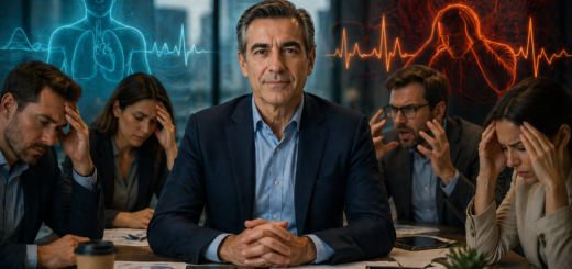 La stabilité autonome sous contrainte La stabilité autonome désigne l’aptitude à préserver un équilibre physiologique fonctionnel malgré la pression. Un leader régulé se caractérise par : * une respiration régulière et adaptée, * une variabilité cardiaque préservée, * une capacité à éviter les dérives vers l’hyperactivation ou l’effondrement. À l’inverse, un leader en déséquilibre physiologique : * accélère, se crispe ou se replie, * diffuse, sans en avoir conscience, des signaux d’insécurité à son environnement. Ainsi, la pression ne met pas en lumière les qualités d’un leader : elle expose directement son niveau réel de régulation interne.